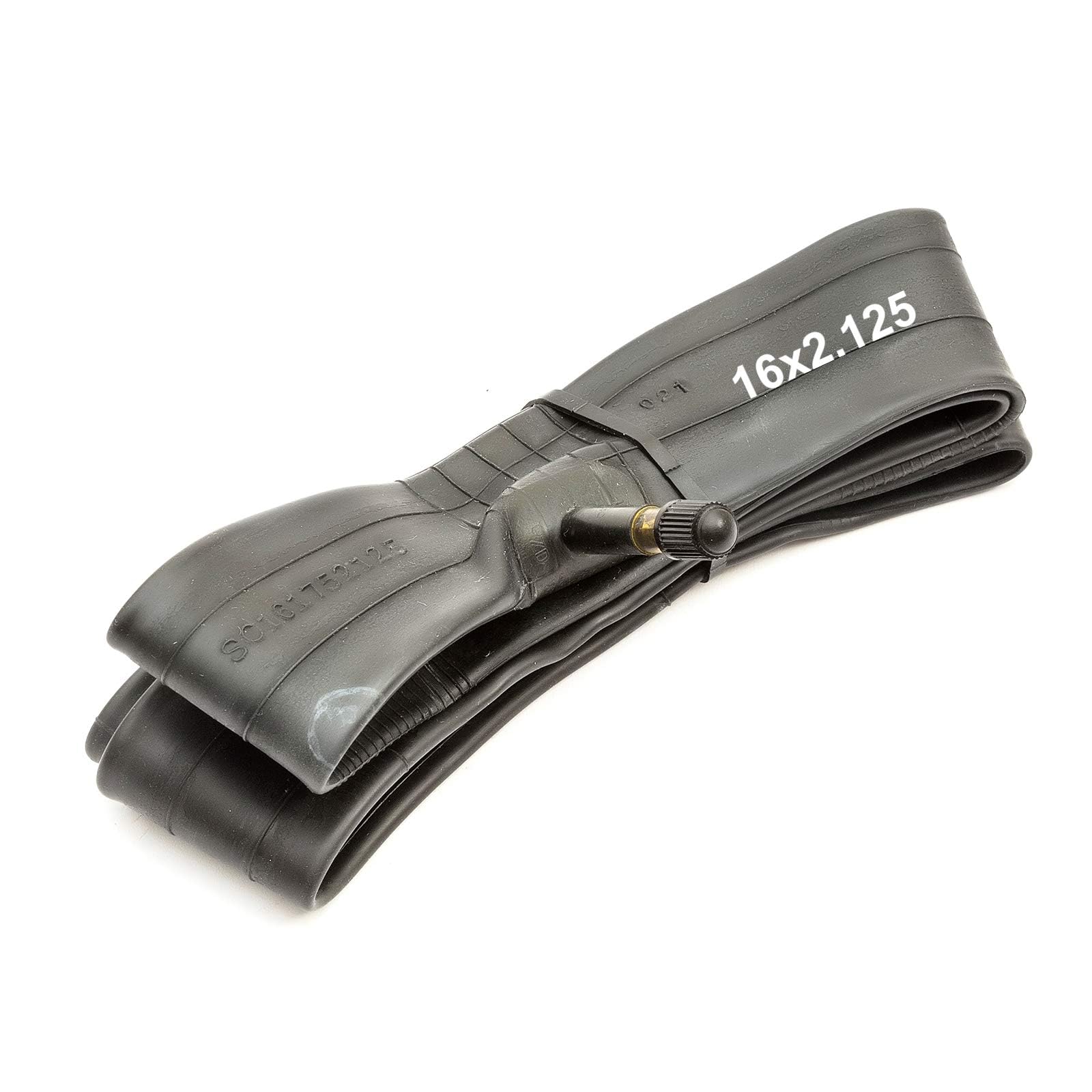 Heavy Duty Inner Tube 16x2.125 Schrader Valve 16 Inch Butyl Rubber Bicycle Bike Tyre