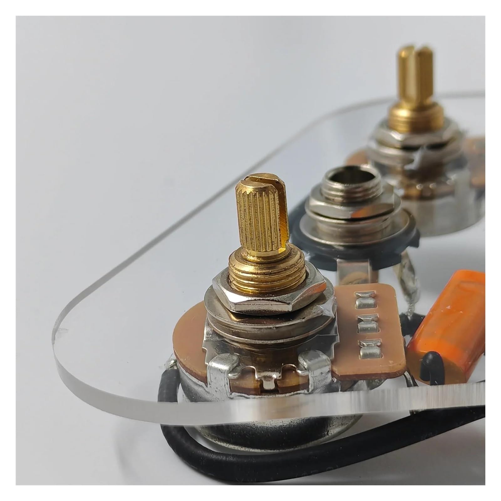 Kit De Precableado Para Guitarra Eléctrica 2T2V Con Potenciómetro De 500K | Arnés de guitarra