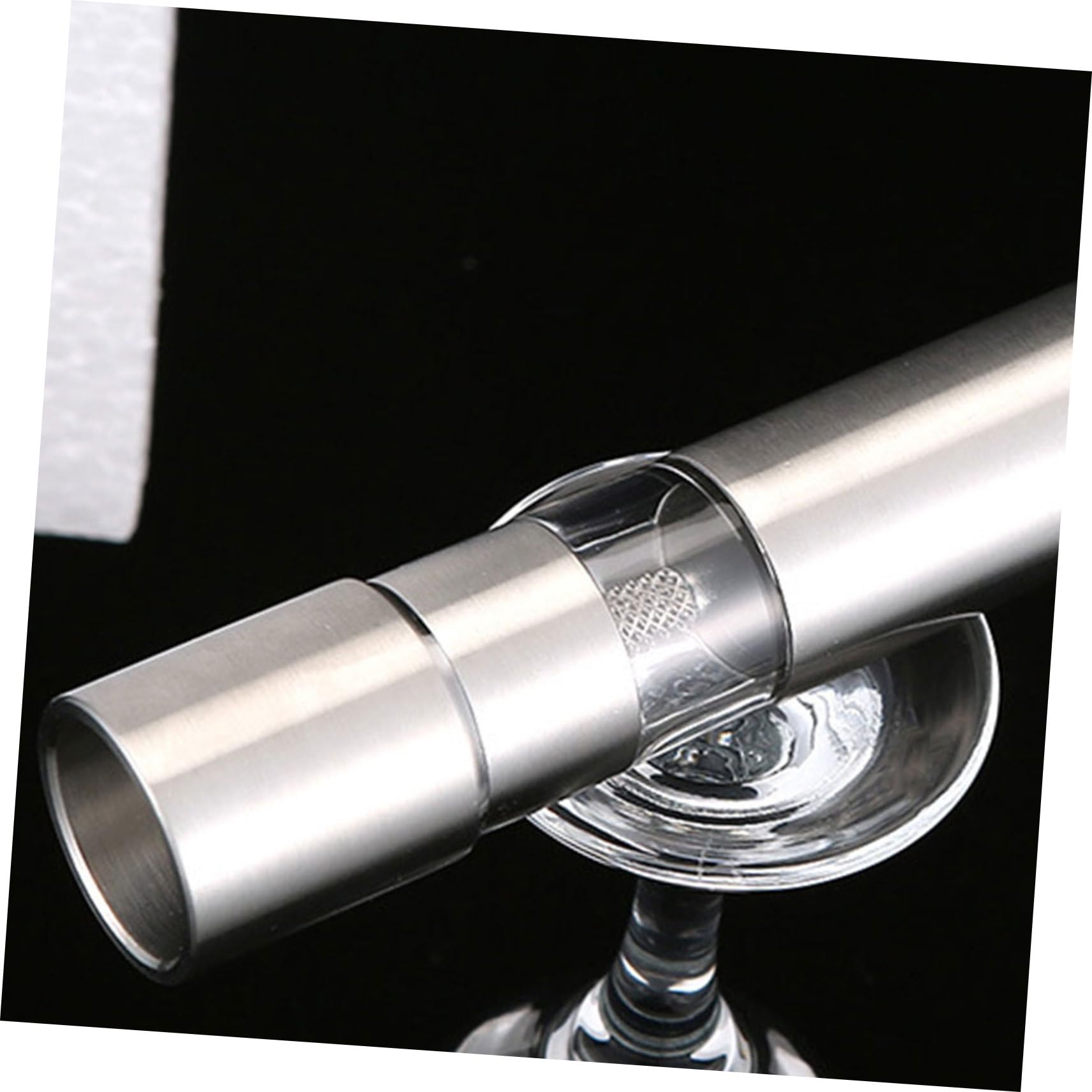 SOLUSTRE Pfeffermühle in Silber aus Edelstahl mit Dreieckigem Mahlkern Praktische Pfeffer und Salzmühle Manuelle für Pfeffer und Verschiedene Gewürze für Küche und Haushalt