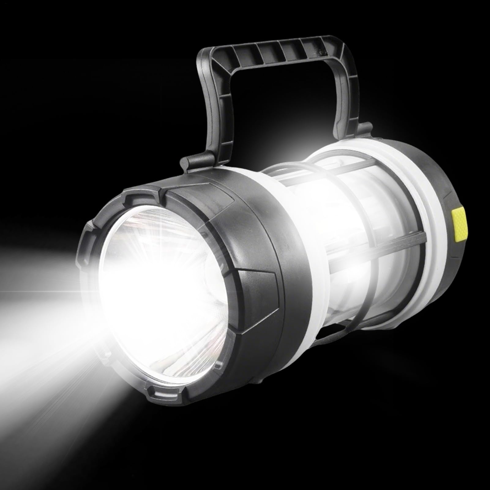 Linterna Solar - Linterna Solar De Supervivencia - Lámpara LED con 5 Modos de Alta Luminosidad SOS para Camping Nocturna Emergencias Aire Libre y Aventuras