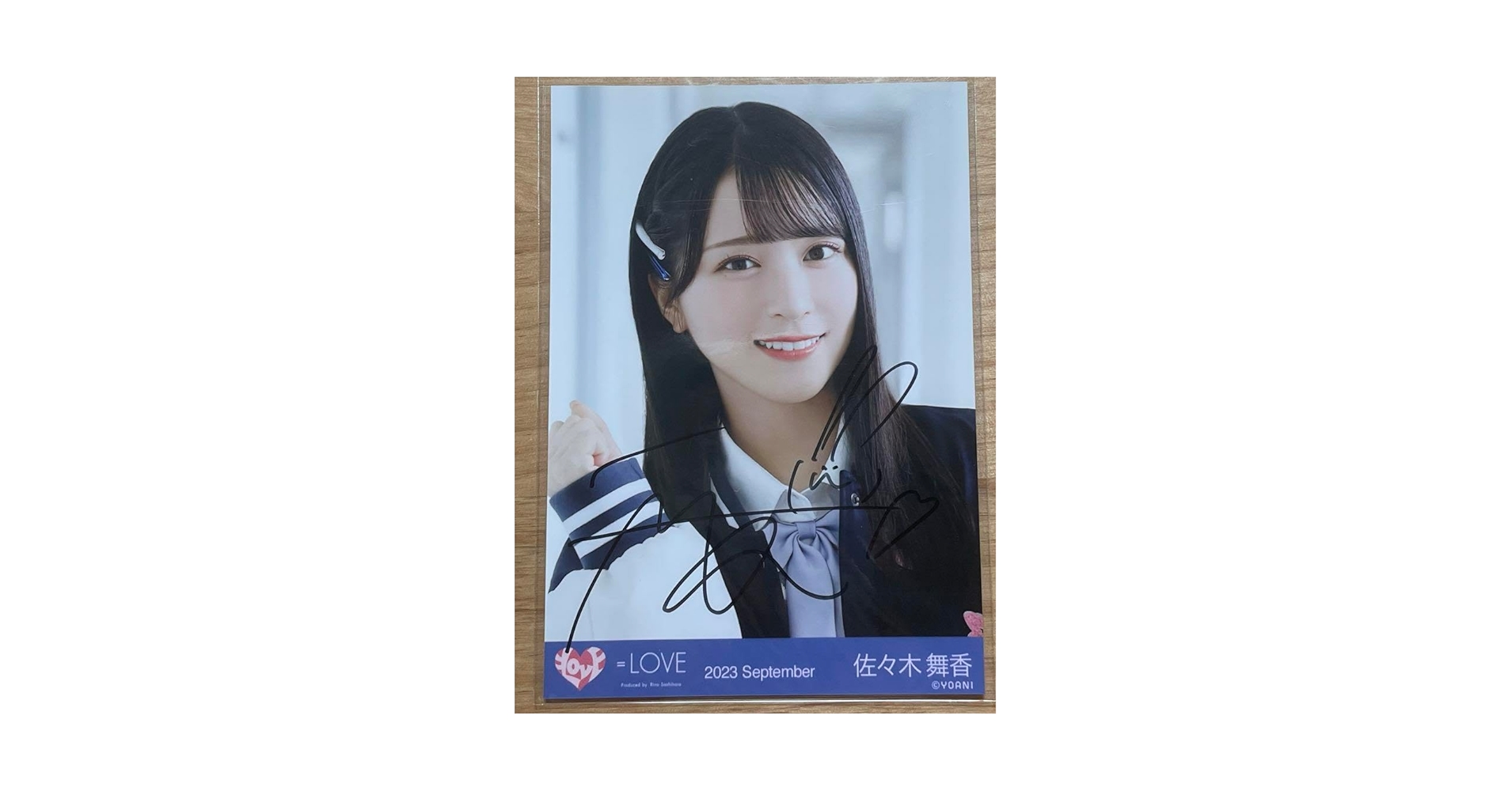 =LOVE イコラブ 生写真 佐々木舞香 イコノイジョイ　ヨリ　直筆 Amazon.co.jp: 佐々木舞香 直筆 ヒロインズ イコラブ ＝LOVE