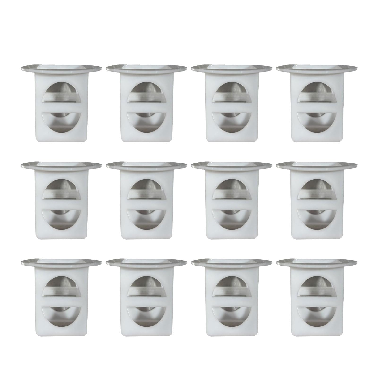 Shurhome Nursery Pots for Seedling Water Culture Growing Transparents Easy to Use Reusables Seedling Germinations Tray Plant Growing Tray