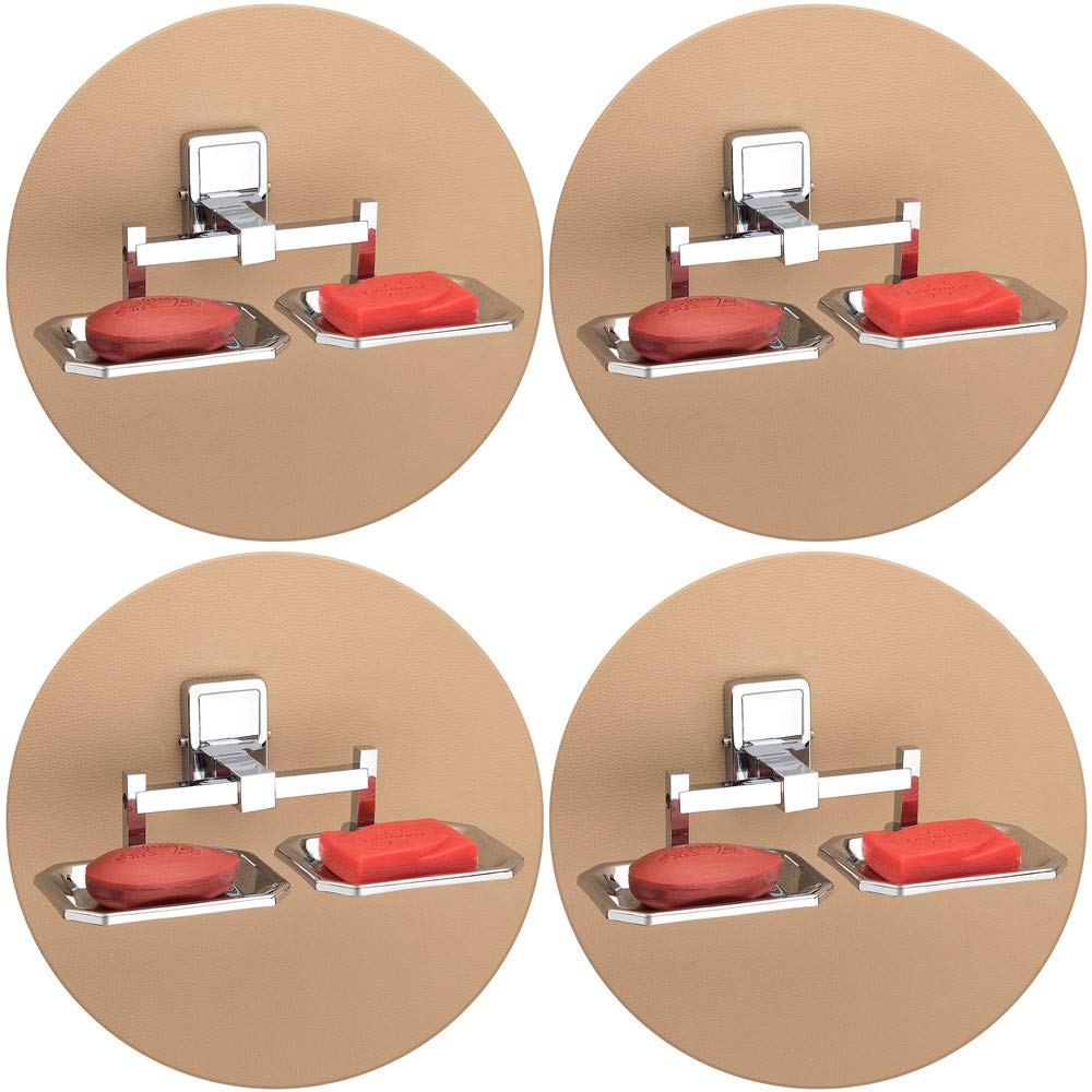 Plantex 304 Grade Stainless Steel Dual Soap Holder for Bathroom/Soap Dish/Bathroom Accessories - Darcy (Chrome) (B088LVSYSC) Amazon Price History, Amazon Price Tracker