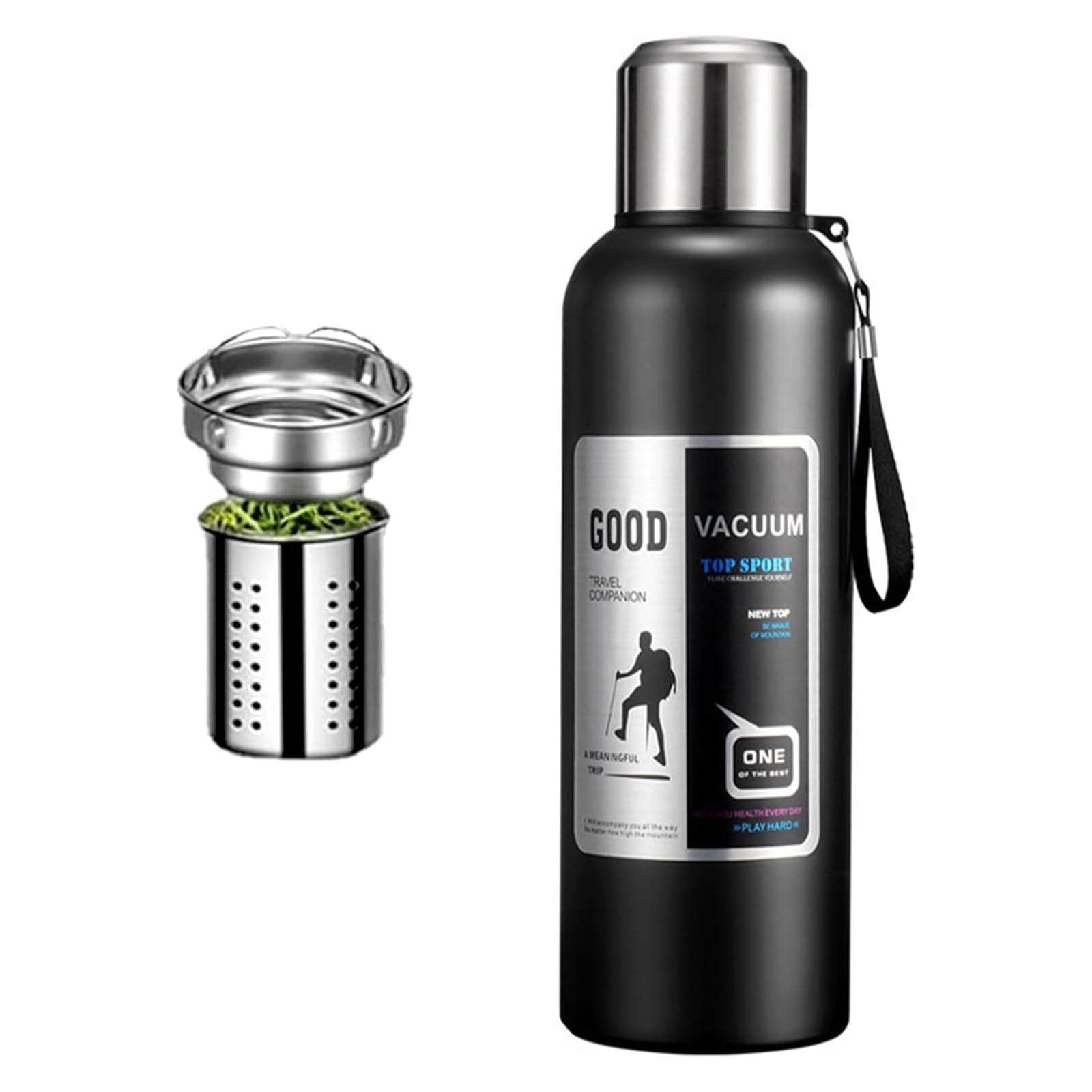 Amazon | 保温 水筒 真空断熱 保温保冷 1L/1.5L/2L ステンレスボトル