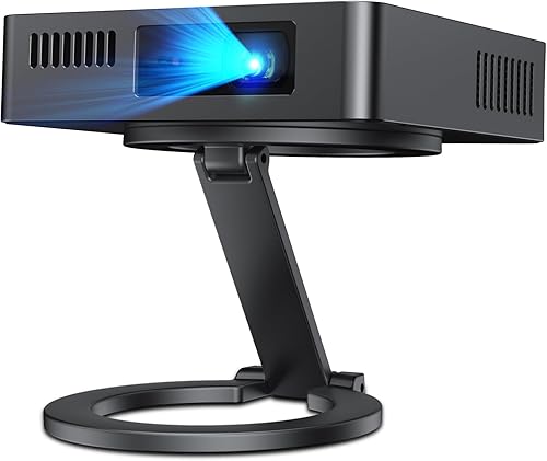 MARS - Mini proyector, proyector DLP portátil de película pequeña Full HD 720P, proyector de película ligero compatible con teléfono