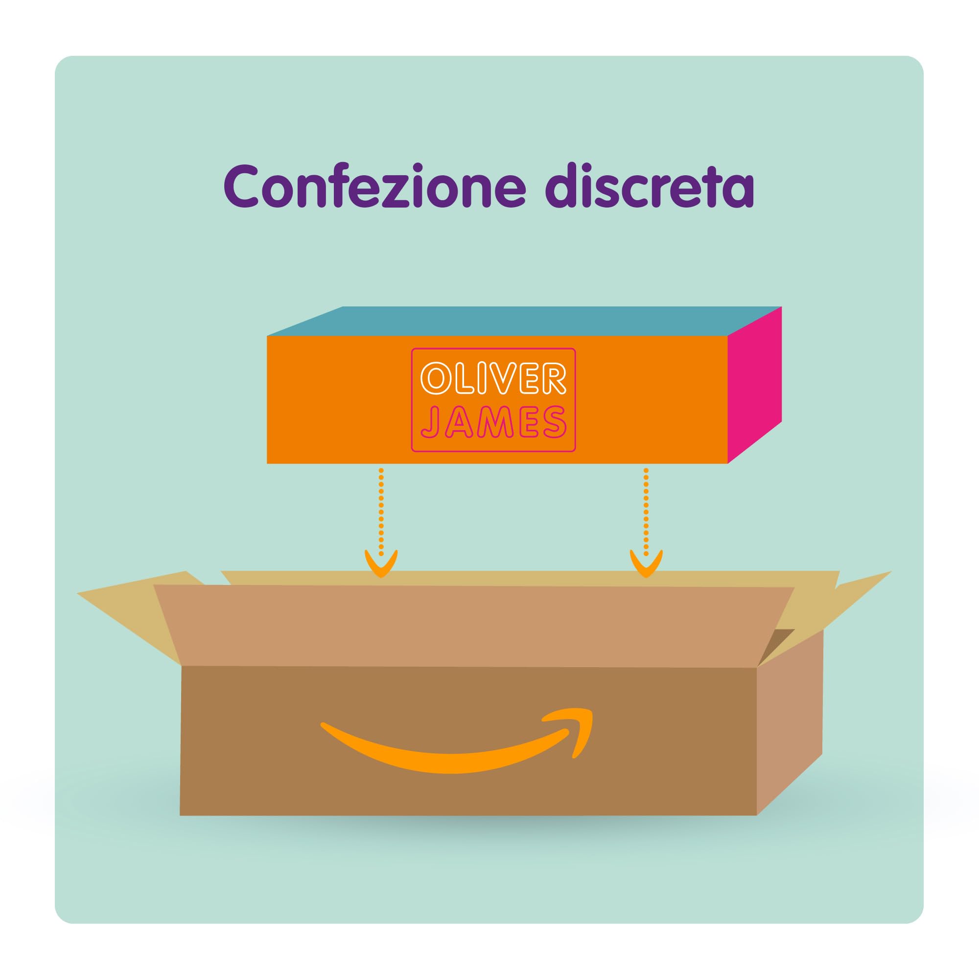 Vibratore Sessuale per Donna - Massaggiante Personale Con 8 Velocità e 20 Modalità - Stimolatore Punto G - Dildo vibrante, Vibratorepunto squirt, Giocattoli Sessuali - Oliver James (Pesca)