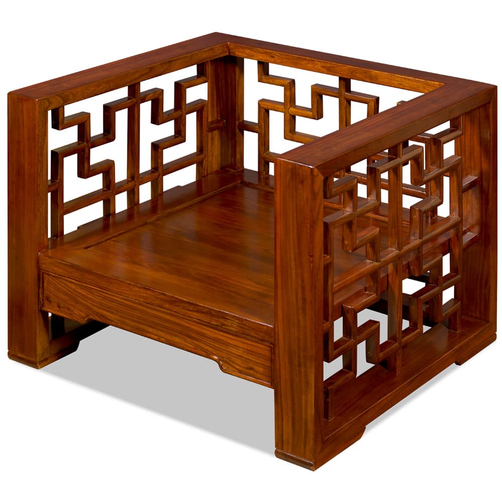 Buy China Furniture Online Mahogany Finish Elmwood Wang Zi Chinese Sofa