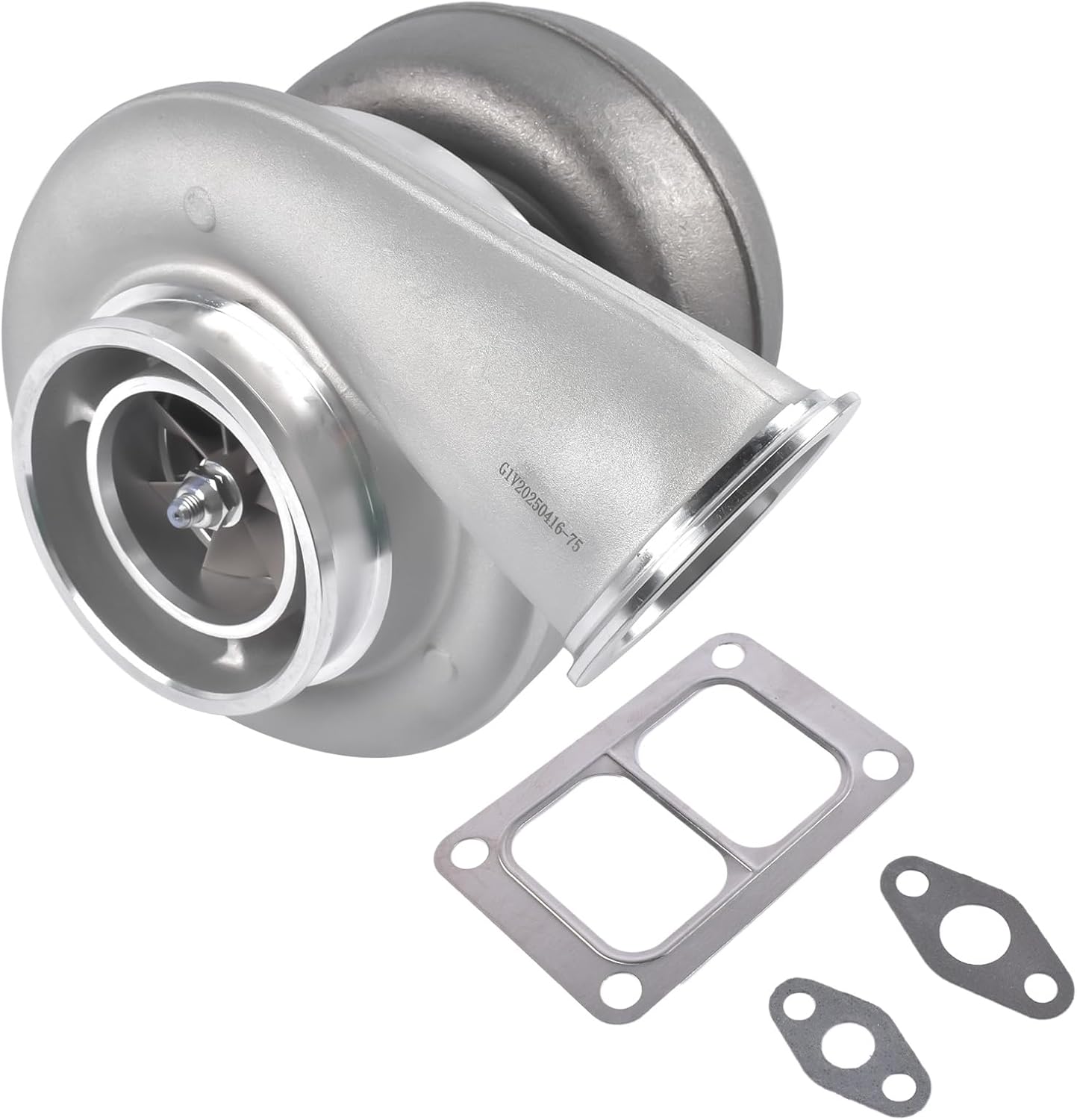Turbo Charger 171702 S400SX4 S475 75mm T6 1.32 A/R Twin Scroll Compatible with Navistar Truck with Series 60 Engine 2000-2008