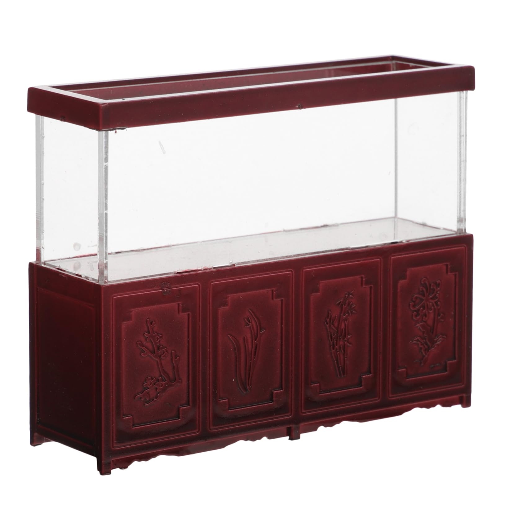 5pezzi Miniature Fish Tank Desk Ornament Decorazione Retro e Accessori Per Accogliente