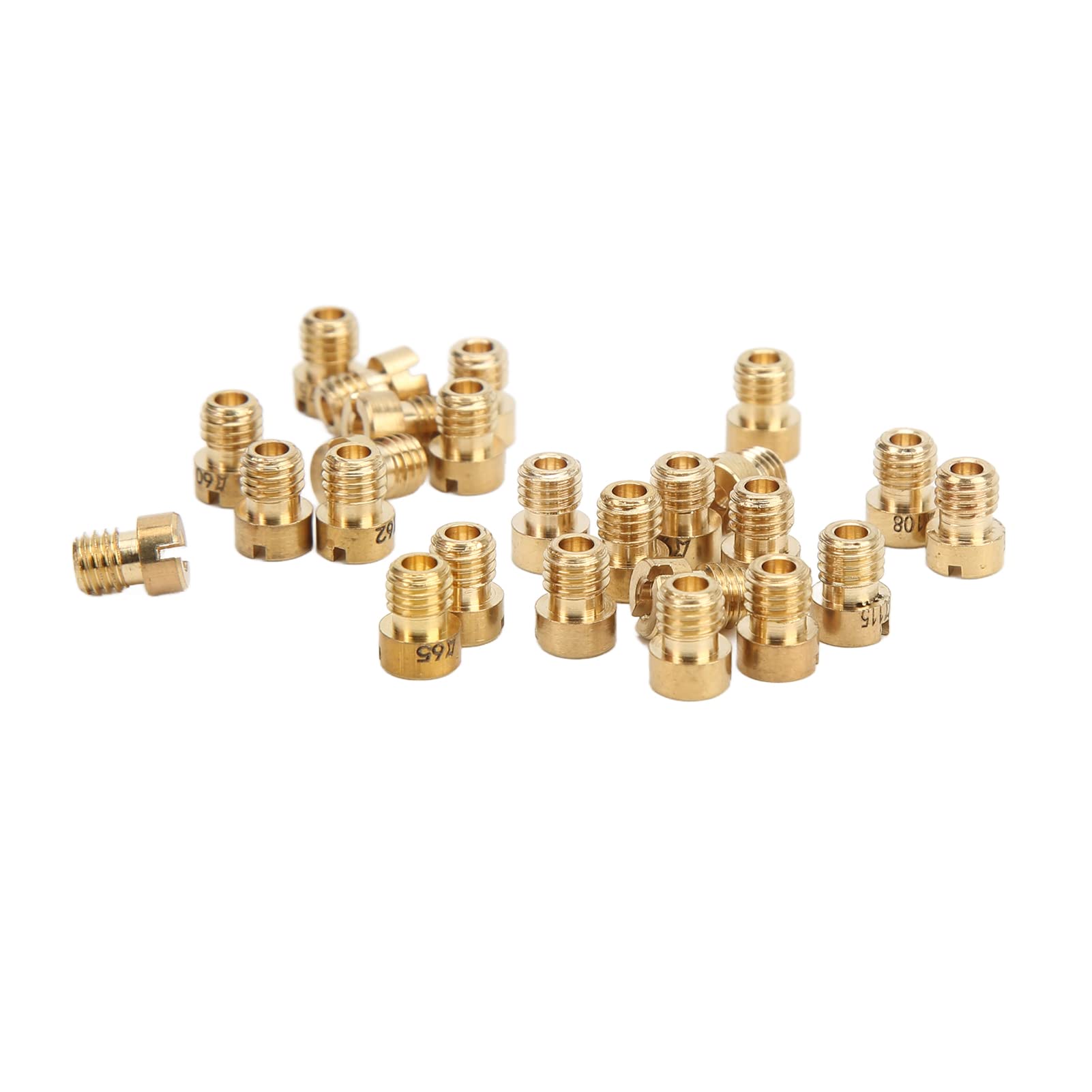 Kit De Carburador, Juego Chicles Dellorto , Carburetor Main Kit, 55-115 M5 25Pcs Carburetor Main Nozzle Replacement For Dellorto Phbg Carburetor