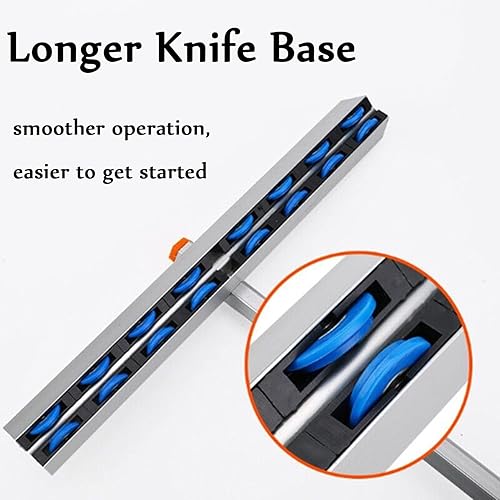 Miniatura 3 de L-home Herramienta de corte de vidrio en forma de T, cortadores de azulejos, herramienta de corte de tiras de vidrio, control automático, engrasado,