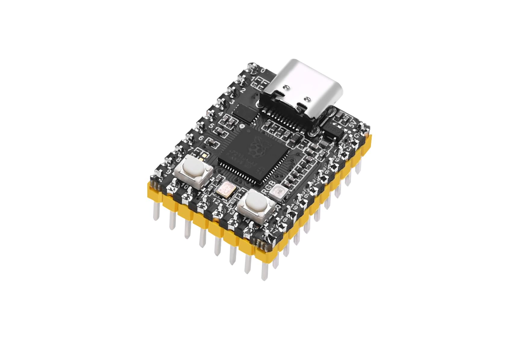 RP2350-MINI Development Board with Pi RP2350A Dual-Core Dual-Architecture Microcontroller, Compact PCB, USB-C, GPIO Access, Ideal for DIY & Embedded Projects with Pre-soldered Pinheader-image-8