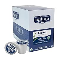 Vista 2 de Organic Positively Tea Company, Assam - Té negro, compatible con K-Cup, 24 cápsulas