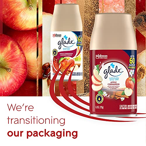 Glade 46500717755 Automatic Spray Refill, Air Freshener For Home And Bathroom, Apple Cinnamon thumb #12