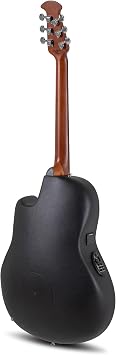 Ovation Celebrity Elite CE44-RRB Mid-depth Acoustic-electric Guitar - Reverse Red Burst