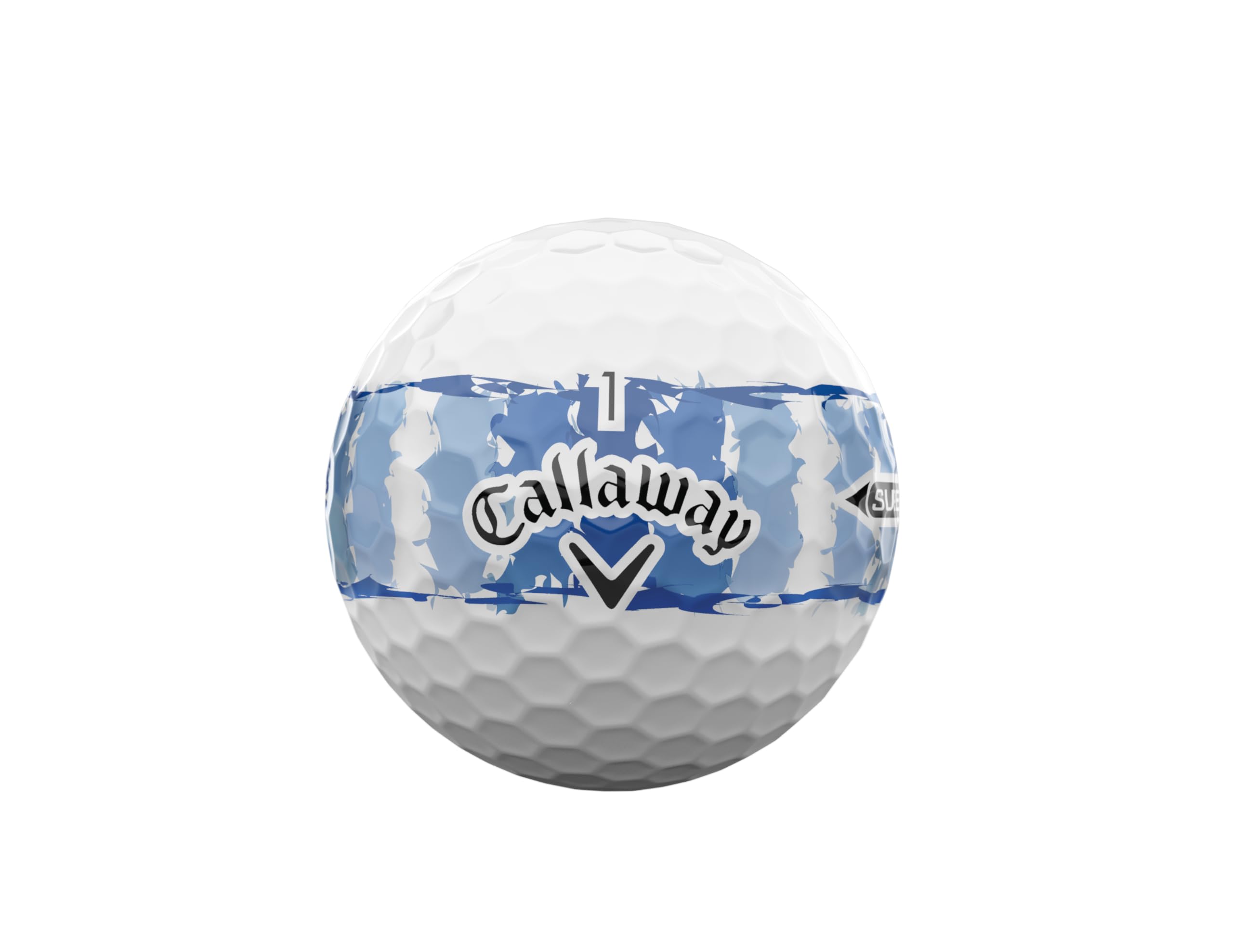 Callaway BL CG Supersoft 25 DIST STRP Blue 12B PK