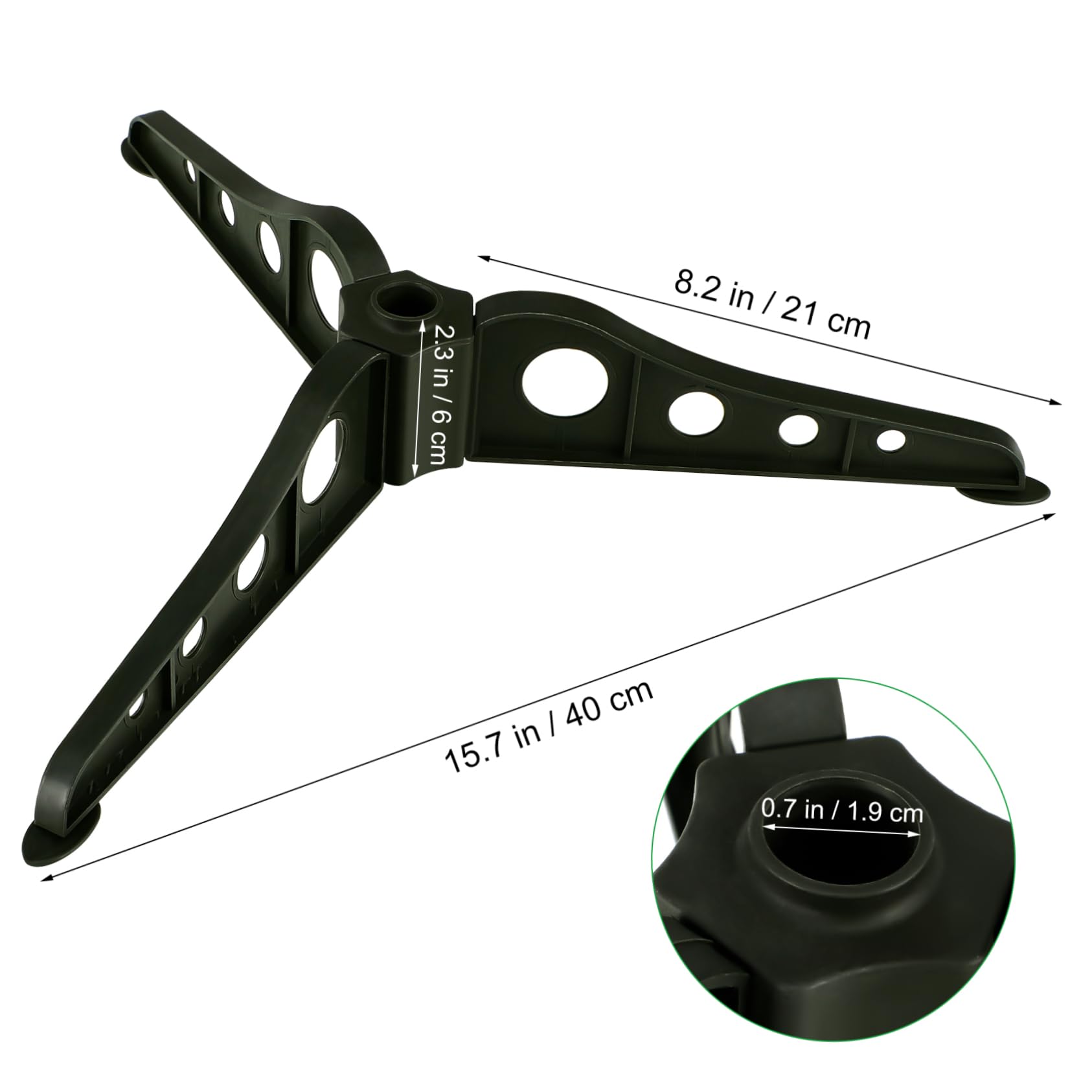 Unomor Christmas Tree Stand Detachable Holder for Artificial Trees Sturdy Smooth Edges for Stable Support and Easy Setup