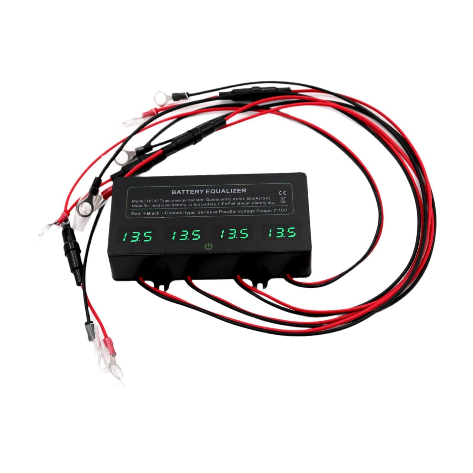 HC02 Equalizzatore di Batteria 4×12V Protezione di Polarità Forniture di Protezione