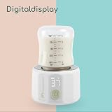 Bebeconfort Pocket Digital Bottle Warmer, Portable Baby Bottle Warmer, Compact (L6.5 x W6.5 x H8cm), Lightweight (280g), Digital Display, Long-Lasting Battery, Temperature Regulation - 6