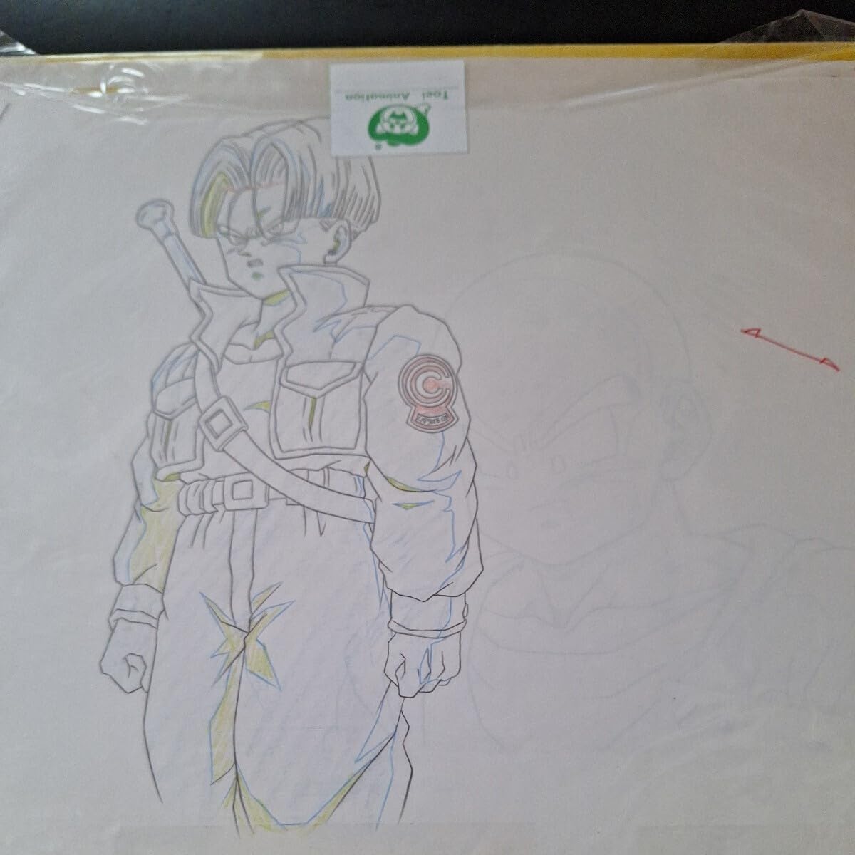 セル画 トランクス クリリン セル画 ドラゴンボール クリリン /S4C27