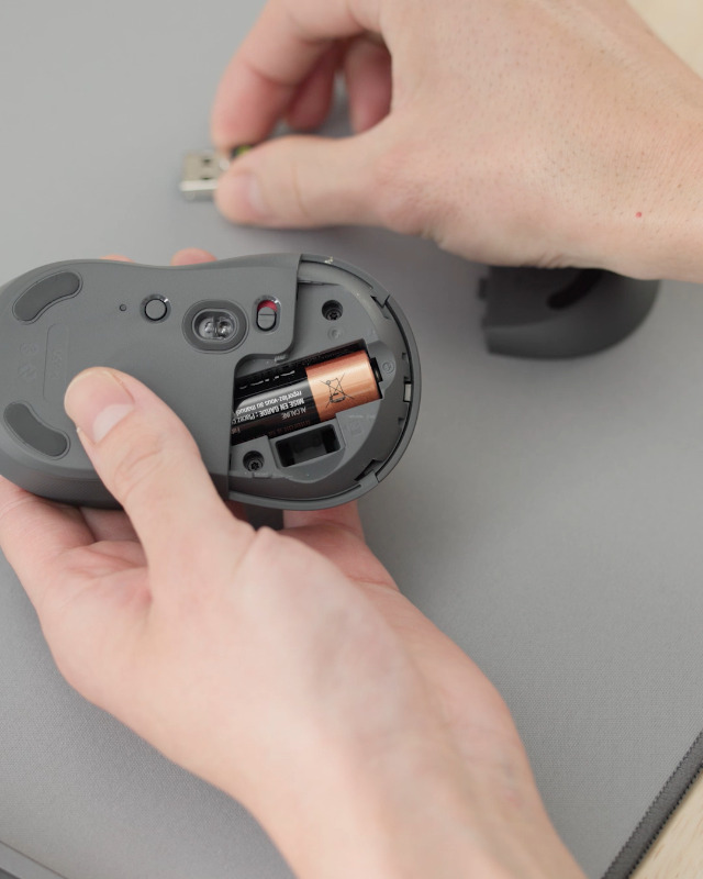 Amazon.co.jp: ロジクール Signature M650MGR ワイヤレスマウス 静音