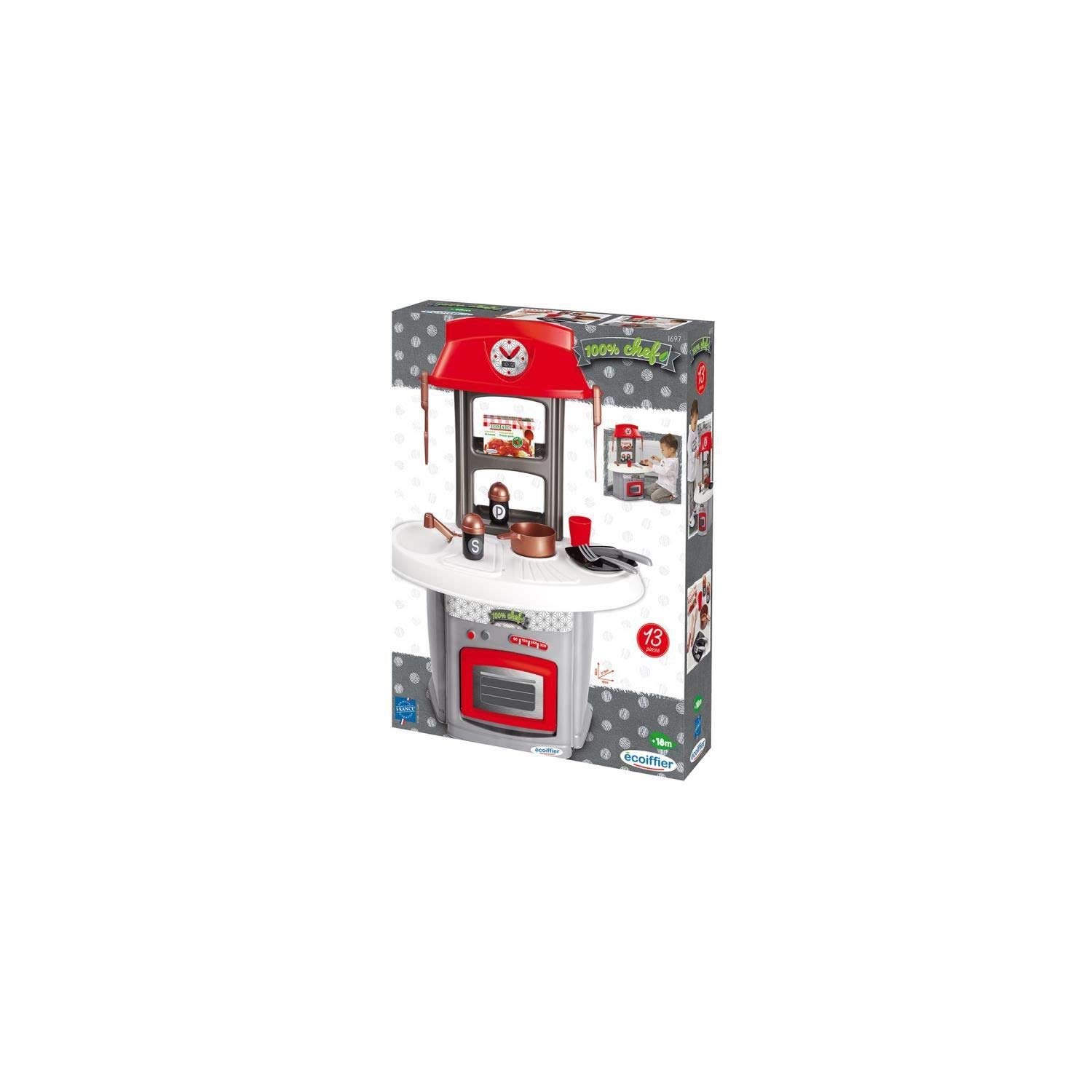 Cucina in rame 100% Chef Écoiffier
