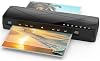 Crenova Laminator A3 Laminator with Touch Screen Hot and Cold Laminator for A3/A4/A5/A6 Ideal for Photos Documents Office (Black)