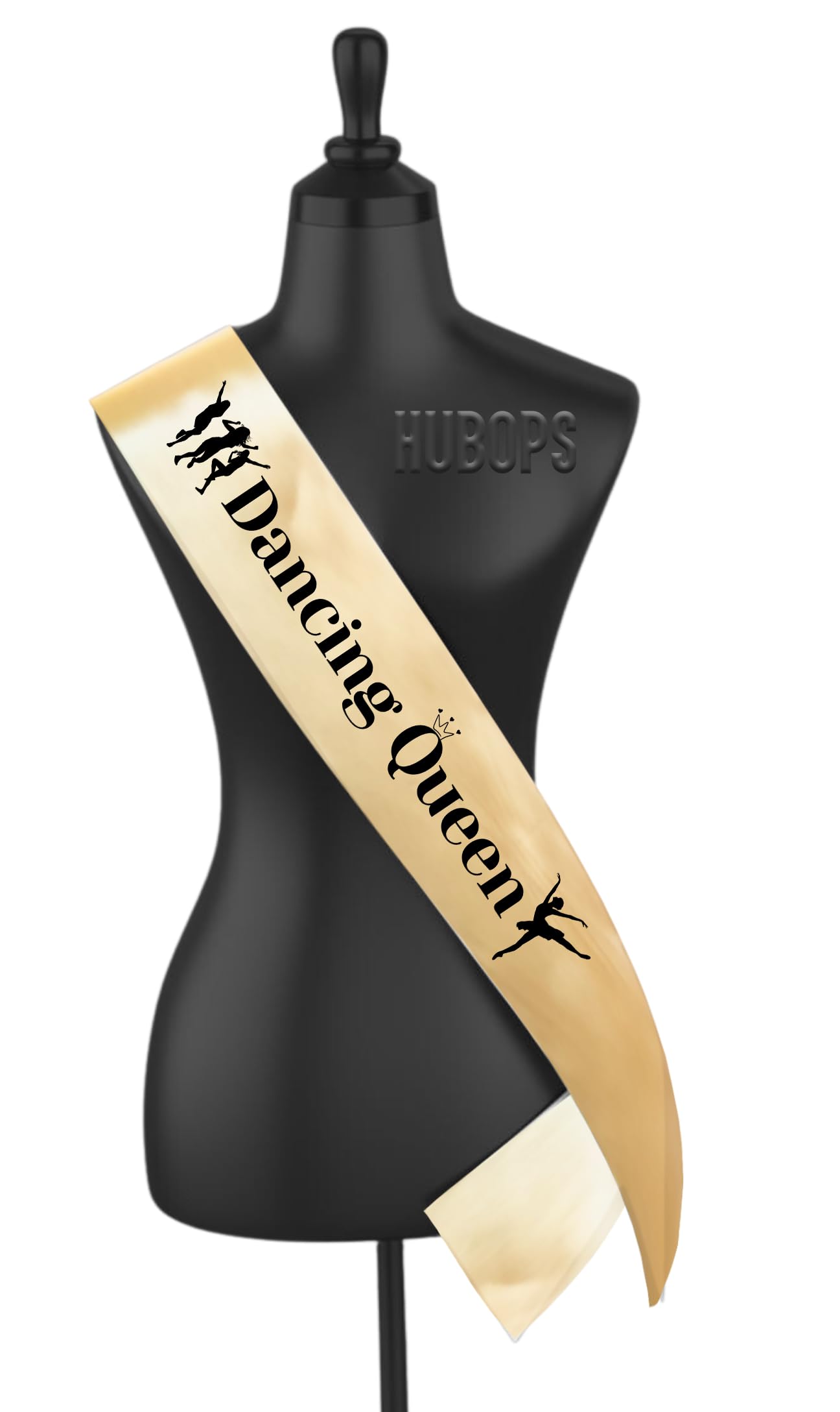 hubops Dancing Queen Sash Gold Party Decorations Disco Bachelorette Party Decorations Bachelorette Party Decorations Gold Color