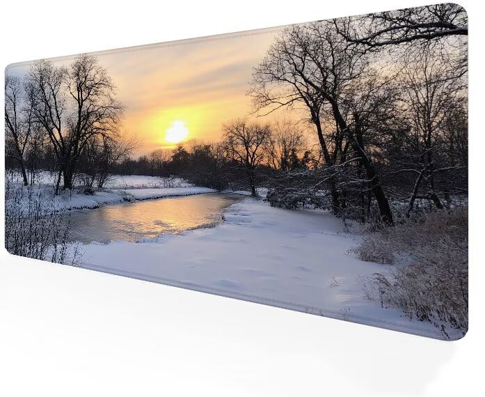 Mouse pad grand format antidérapant pour éviter les mouvements de souris ratés