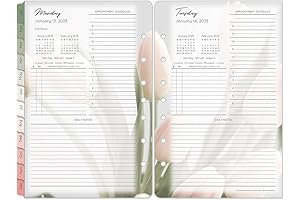 FranklinCovey Classic One Page Per Day Planner Refills 2019