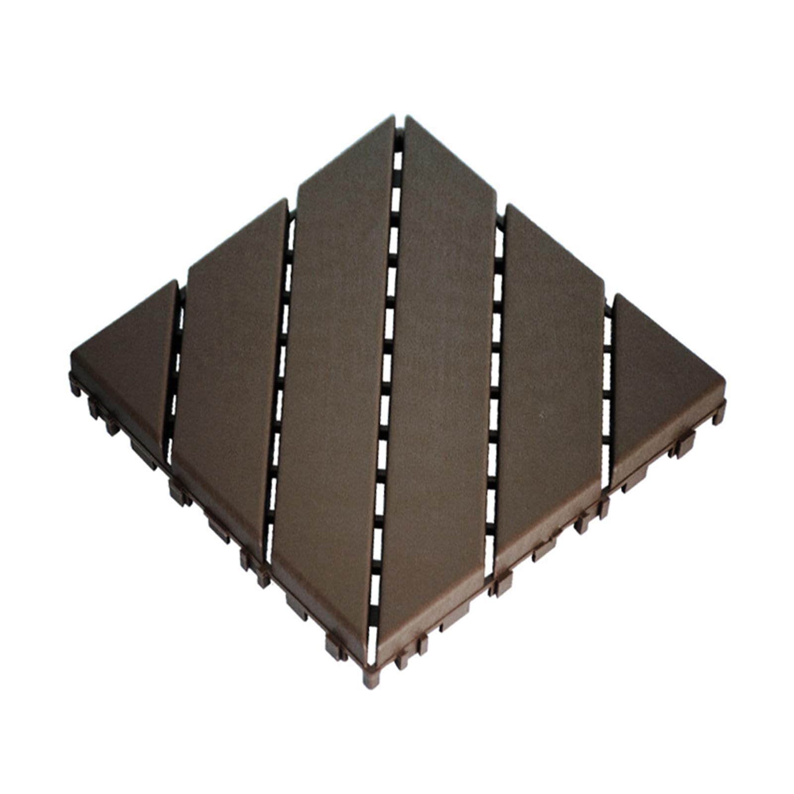 Set di 54 piastrelle per patio, 30,5 x 30,5 cm, in polipropilene resistente alle intemperie, per piscina, balcone e cortile, perfette per spazi esterni