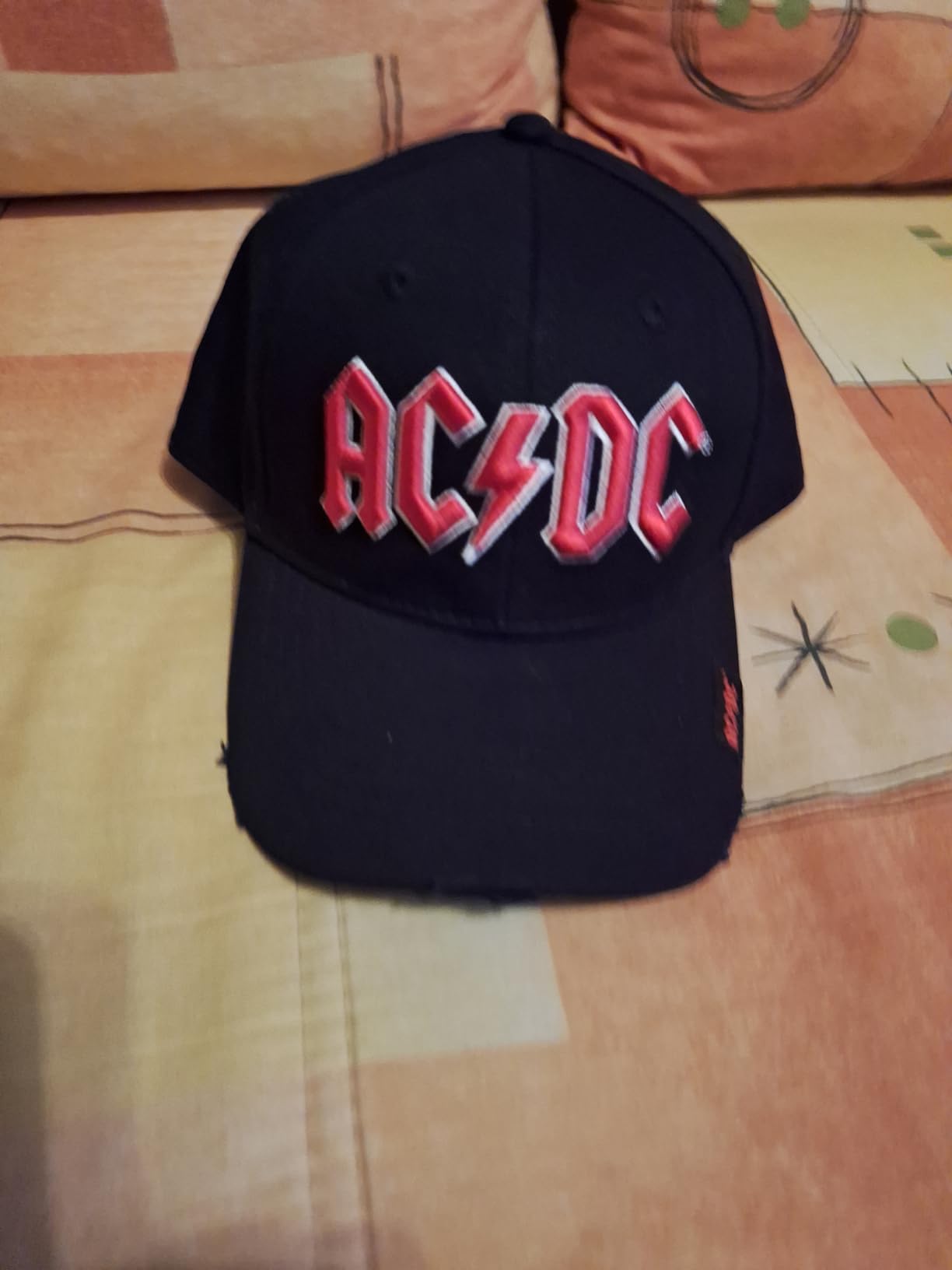 AC/DC Herren Honkbalpet Cap, Schwarz, Einheitsgröße EU : Amazon.de: Fashion