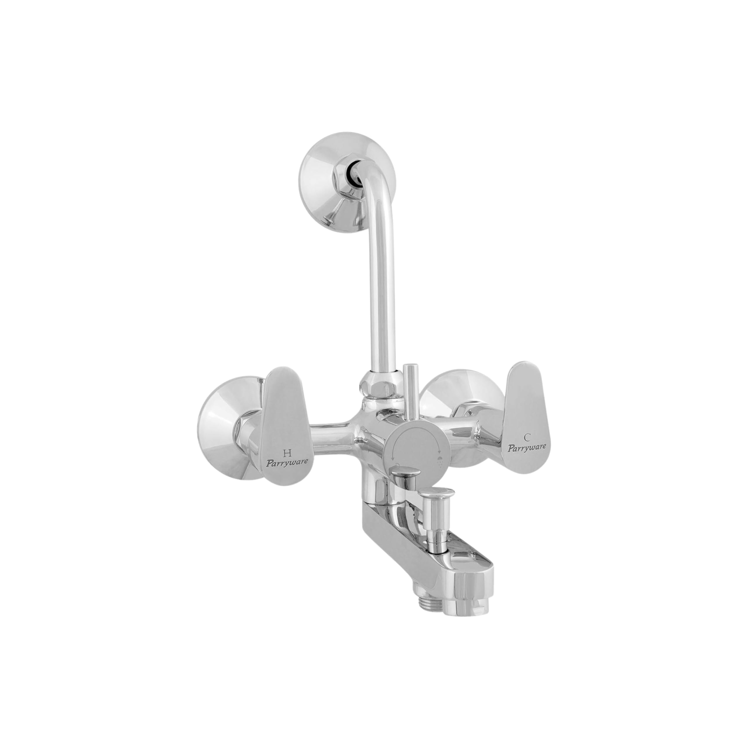 Parryware UNO Wall Mixer 3-in-1 | Wall Mounted Bathroom Mixer Faucet with honeycomb aerator | Chrome Finish | T5017A1 (B0D91RDK4D) Amazon Price History, Amazon Price Tracker