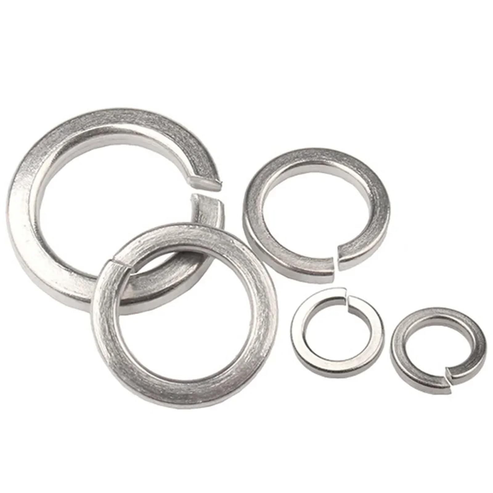 Arandelas de seguridad divididas con resorte acero inoxidable 304
