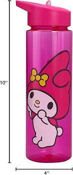 Amazon.com: Bioworld Hello Kitty & Friends My Melody 24 Oz Tritan