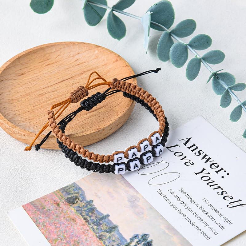 Pulsera para Papá Día del Padre 2 Piezas miniatura 7