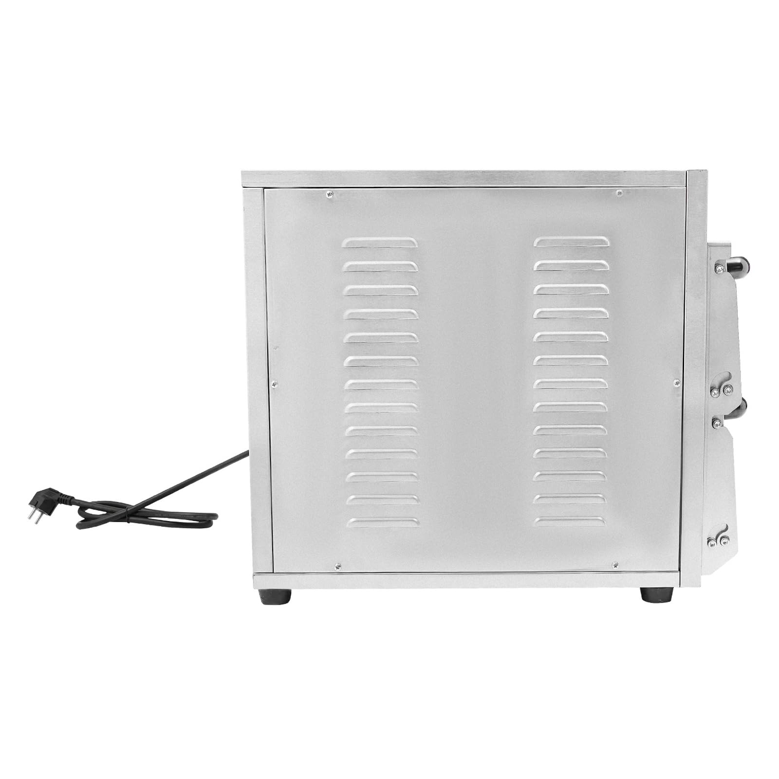 Forno per pizza Grande 20L 3000W Forno elettrico, Timer 1-60 minuti,Temperatura 50-350℃ forno Cucine domestiche,Ristoranti,Pizzerie, Panetterie 57X47.5X44CM Argento