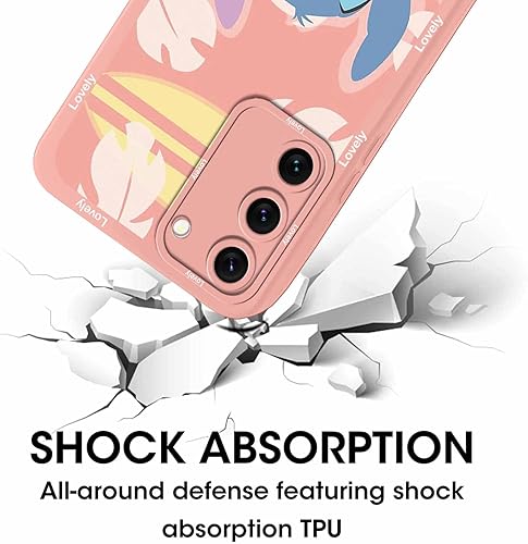 Miniatura 3 de Paquete de 2 fundas de teléfono de dibujos animados para Samsung Galaxy S22 5G de 6.1 pulgadas, funda protectora de anime con bonito diseño de