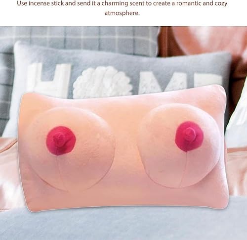 Miniatura 6 de Almohada de novia para hombres, almohada de senos novedosos para senos, cojín de senos 3D sexy, almohada de espuma viscoelástica suave para dormir,