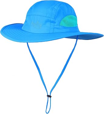 Sun Hat for Men&Women,Breathable Wide Brim Beach Cap with Adjustable Drawstring,Perfect for Hiking,Fishing,Boating