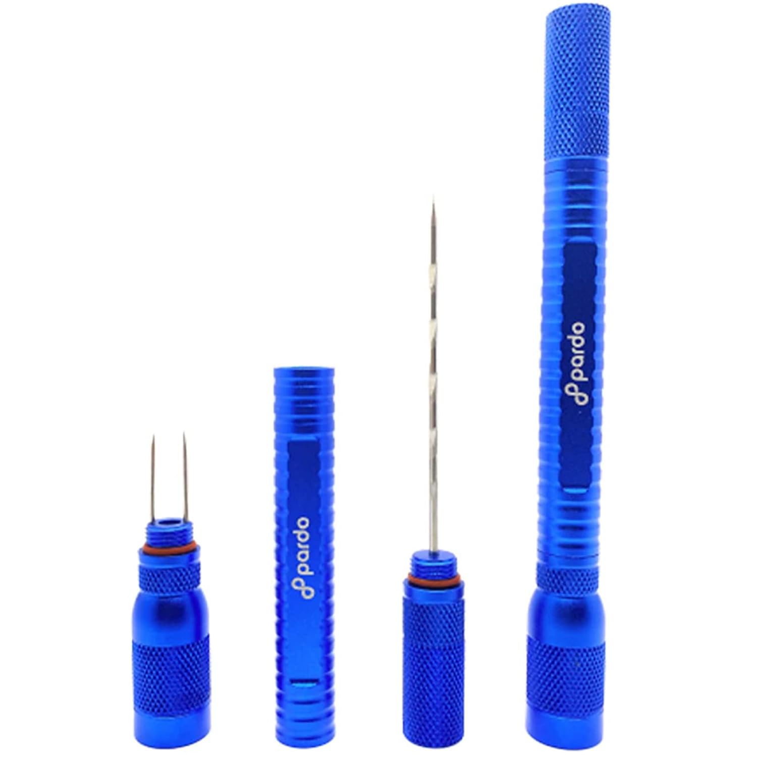 Pardo Cigar4-in-1 Multitool - Dual Size, Cutter, Punch Tool - Draw Enhancer Tool, and Lighter Nubber, Hole Puncher, Sharp Cutters for Small to Large Ring Gauge, Poker