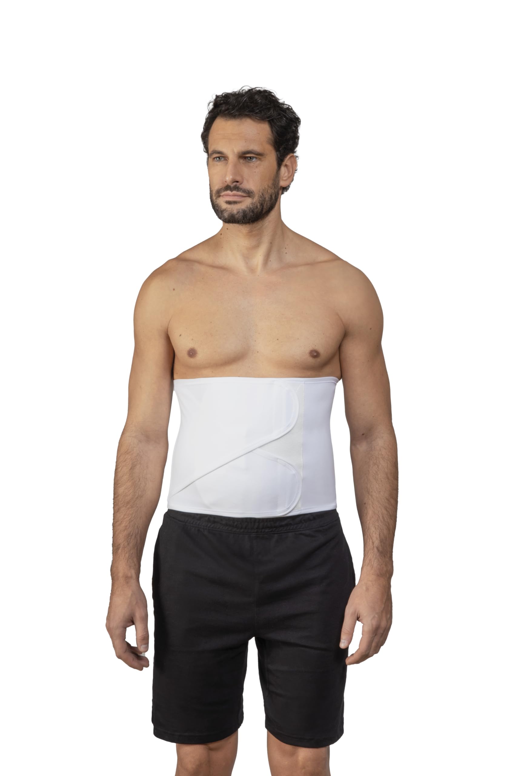 Fascia Post Operatoria FPO-200, Supporto Addominale, 27 cm, Bianco (XXL)