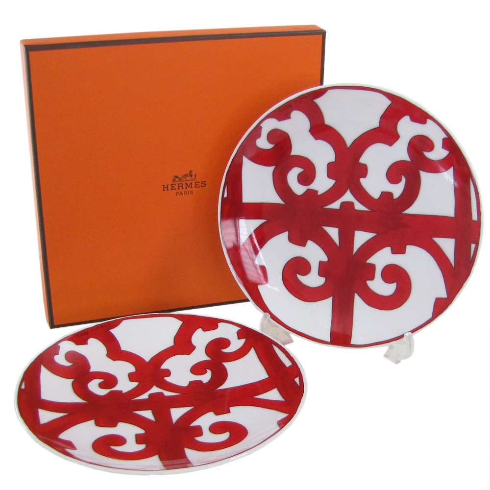 Amazon.co.jp: エルメス HERMES ガダルキヴィール レッド 17cm