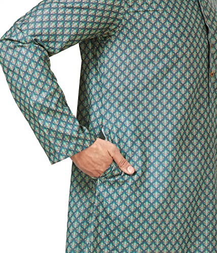 Image of Studio Shringaar Men's Cotton Relaxed Fit Straight Kurta