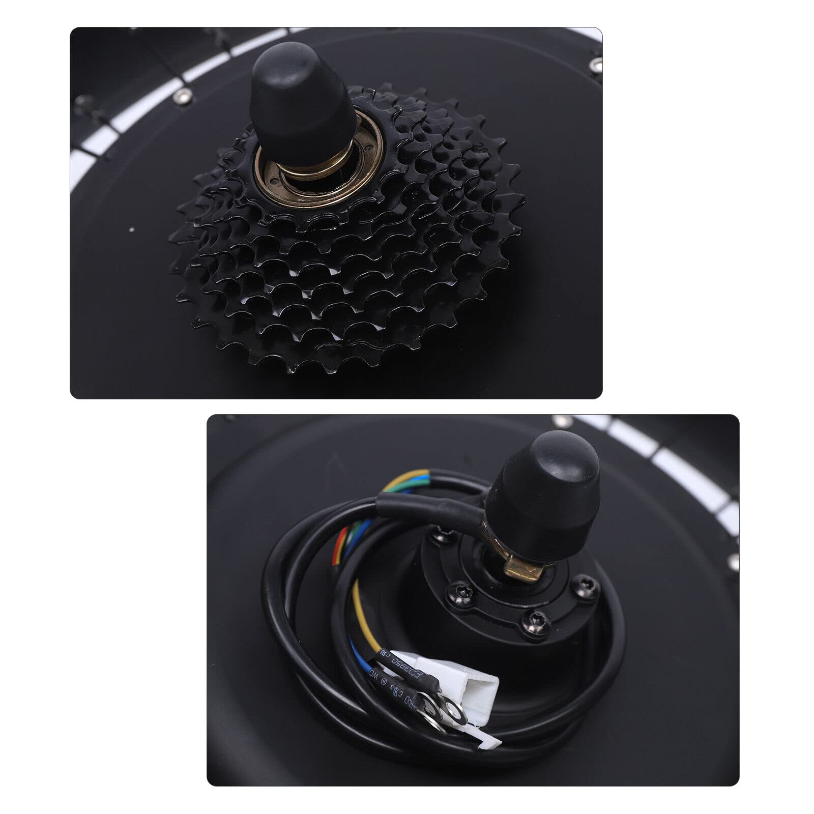 1000W 48V 20 Zoll Elektro-Fahrrad Kit Ebike Elektrofahrrad Umbausatz Hinterrad E-Bike Motor Umrüstsatz Kit Hinterradnabenmotor für Hinterrad