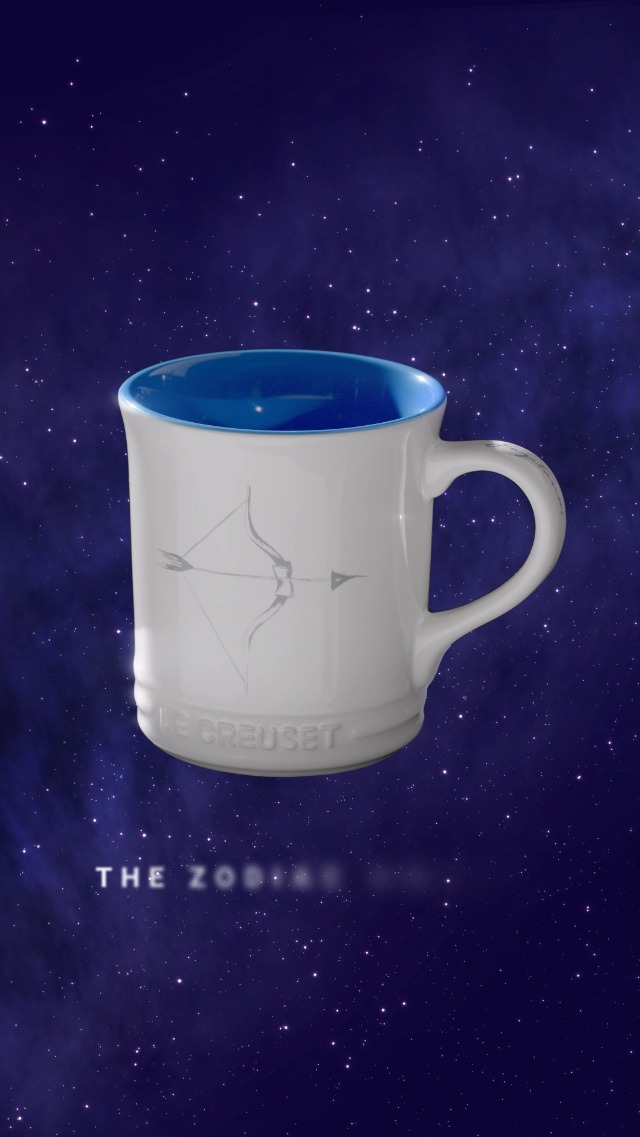 Le Creuset Caneca Zodíaco 400ml Sagitário | Amazon.com.br