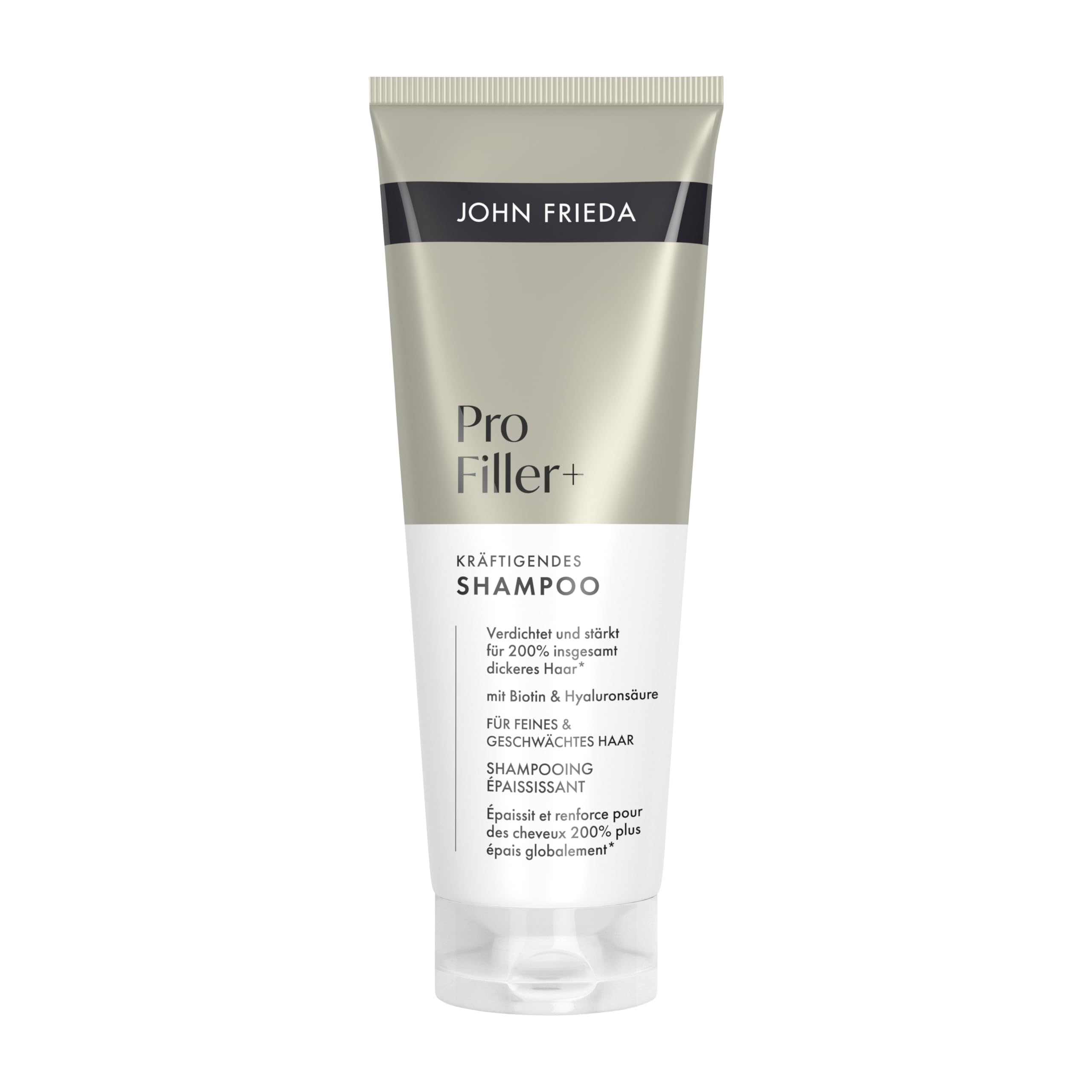 John Frieda PROfiller+ Shampoo 250 ml – PROfiller+ Shampoo; für feines & geschwächtes Haar