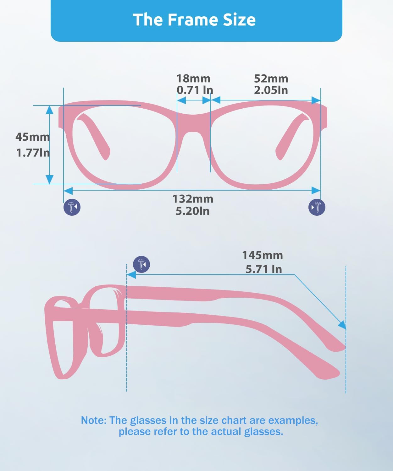 Firmoo Blue Light Blocking Glasses for Women Men, TR90 Square Frame Anti Eyestrain Computer Screen Gaming Glasses - Image 6