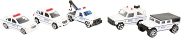 Daron Nypd Vehicle Gift Set, 5-Piece | Authentic police vehicles, play & display ready, durable metal construction, collectible gift set