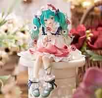 初音ミク アネモネ フィギュア ５点セット アネモネをモチーフした『初音ミク』がぬーどるストッパー